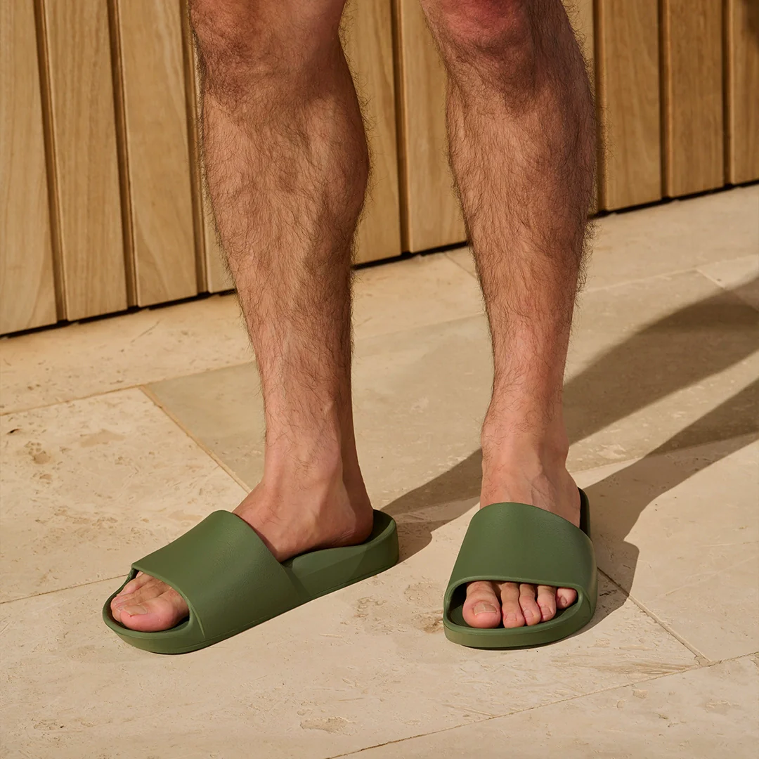 Arch Support Slides - Classic - Olive - Image 5