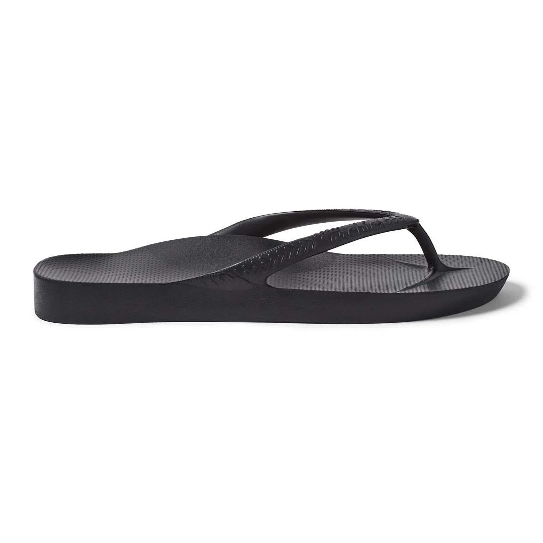 Arch Support Thongs - Classic - Black - Image 11