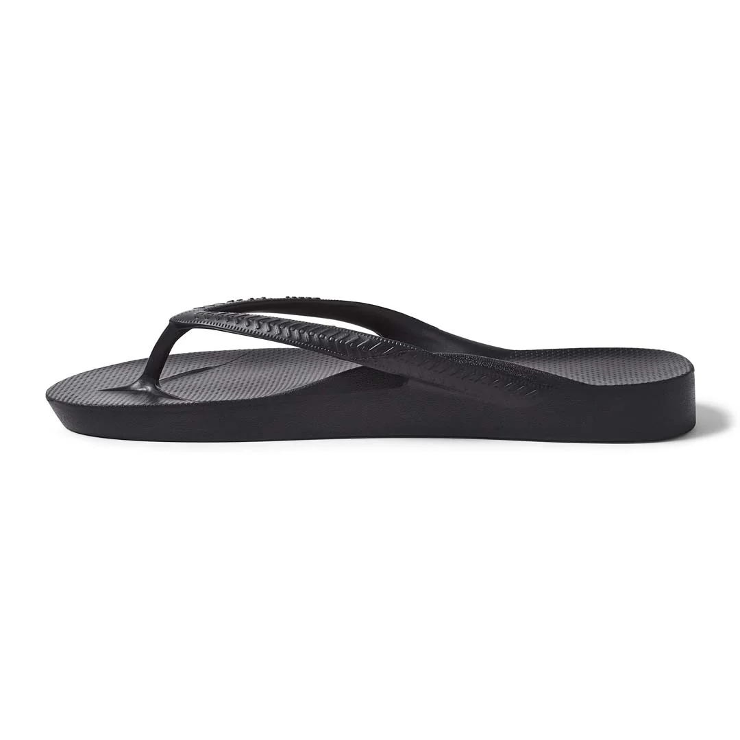 Arch Support Thongs - Classic - Black - Image 8