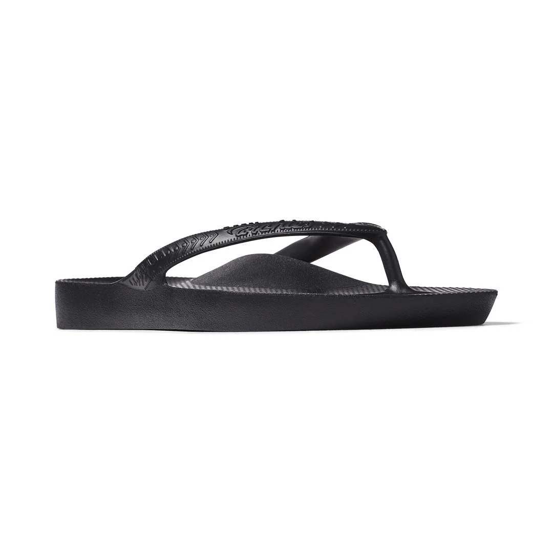 Arch Support Thongs - Classic - Black - Image 9