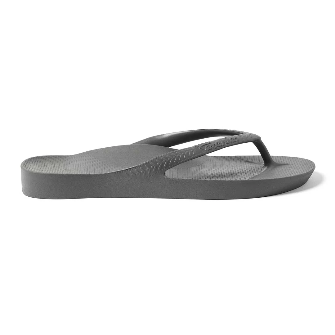 Arch Support Thongs - Classic - Charcoal - Image 10