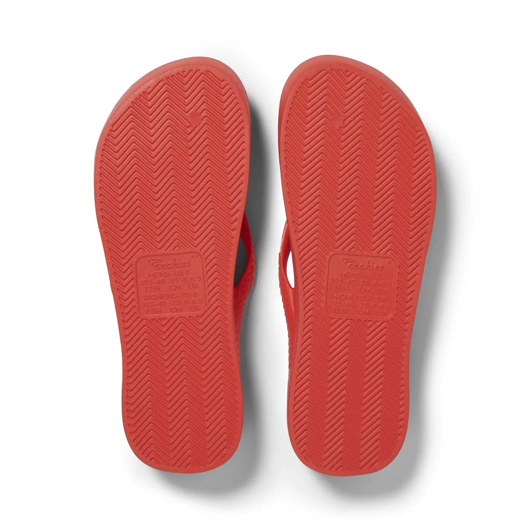 Arch Support Thongs - Classic - Coral - Image 16