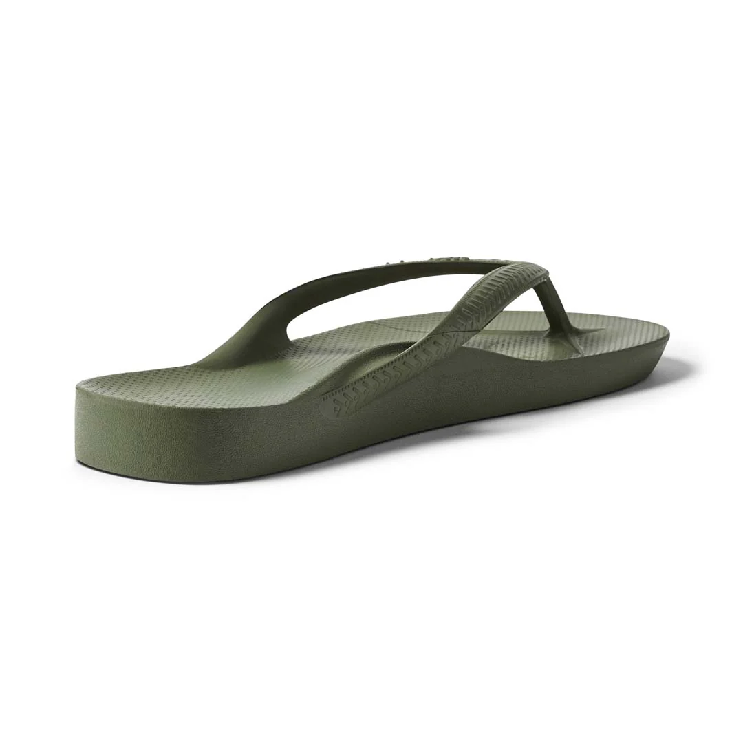 Arch Support Thongs - Classic - Olive - Image 12
