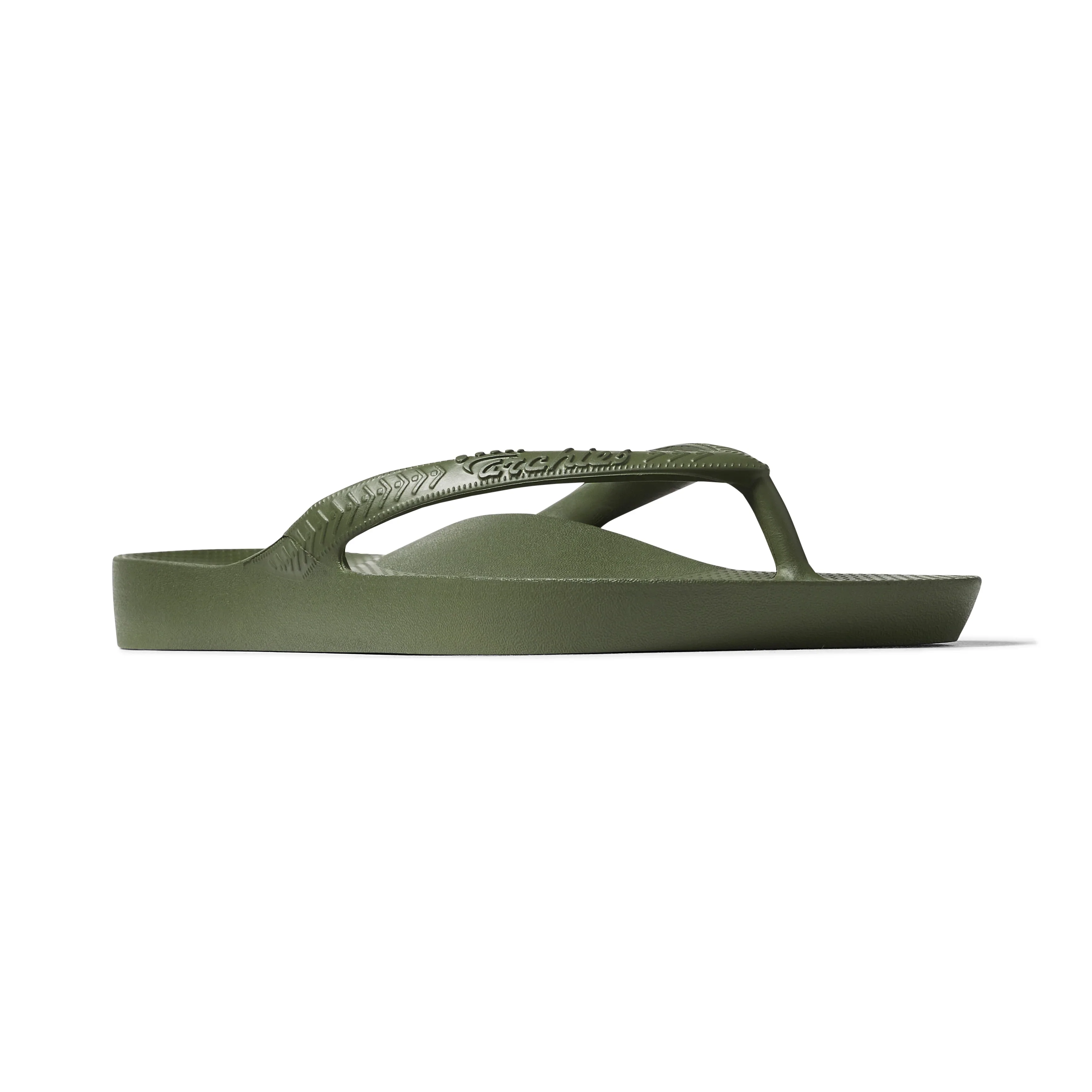Arch Support Thongs - Classic - Olive - Image 9
