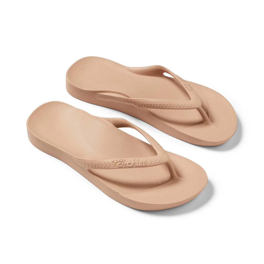 Arch Support Thongs - Classic - Tan - Image 13