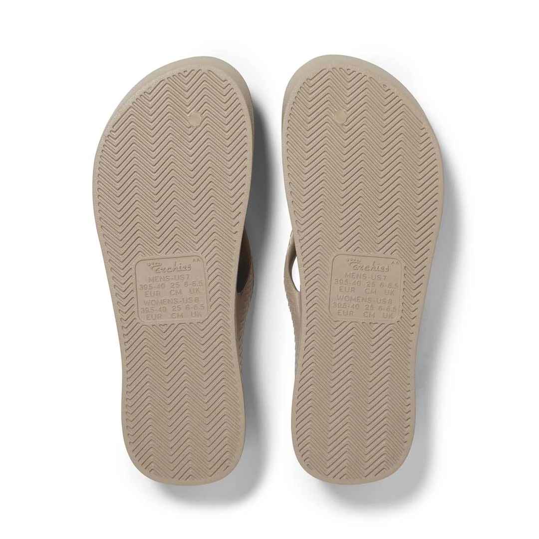 Arch Support Thongs - Classic - Taupe - Image 15