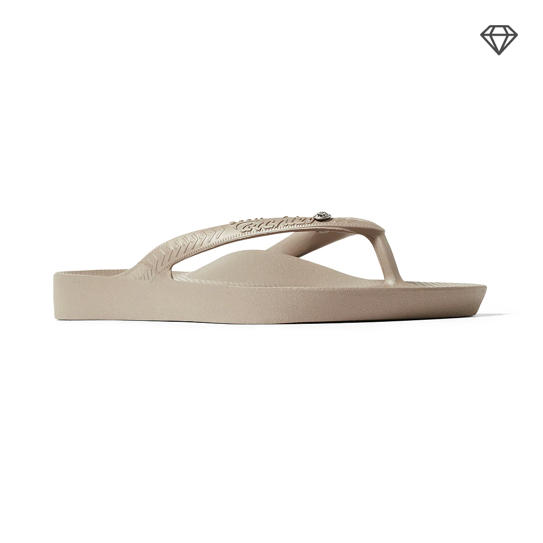 Arch Support Thongs - Classic - Crystal Taupe - Image 10