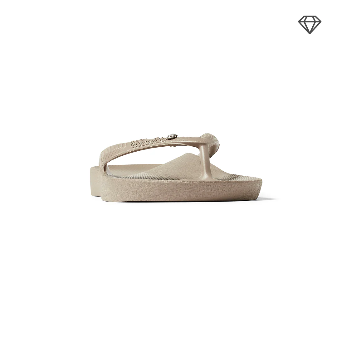 Arch Support Thongs - Classic - Crystal Taupe - Image 11