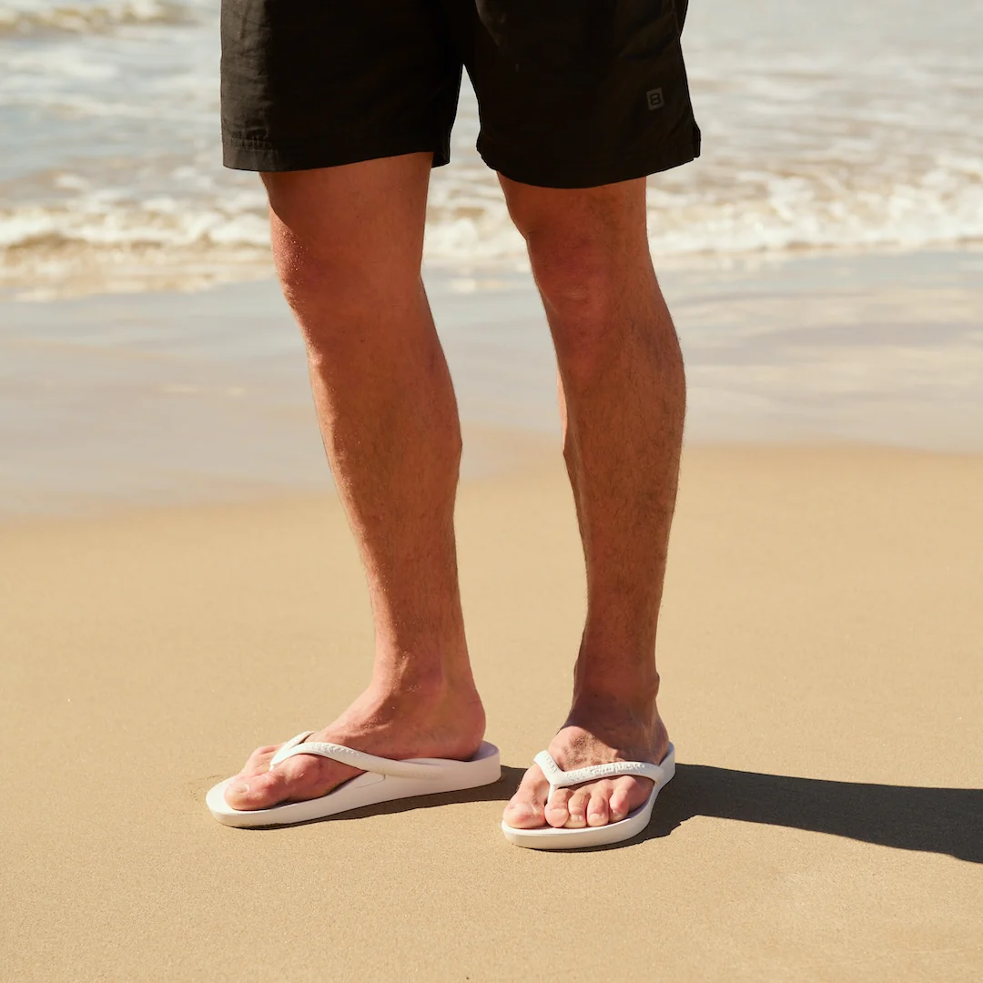 Arch Support Thongs - Classic - White - Image 8