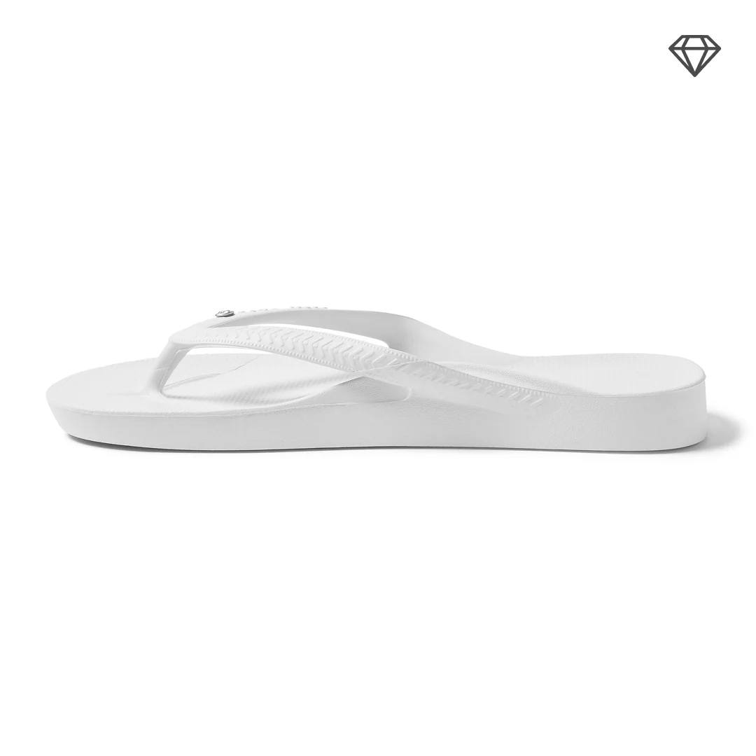 Arch Support Thongs - Classic - Crystal White - Image 5