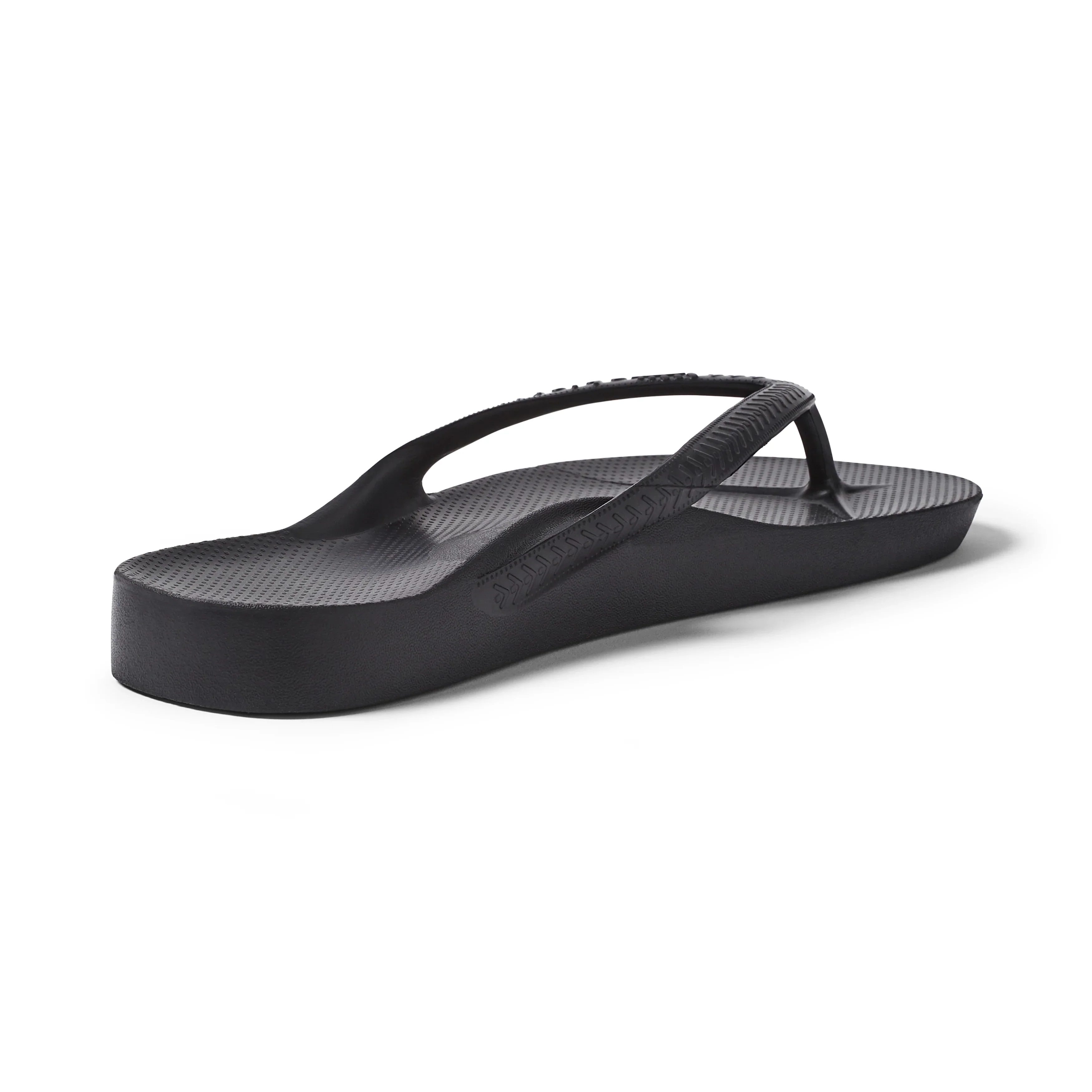 Kids - Arch Support Thongs - Black - Image 10