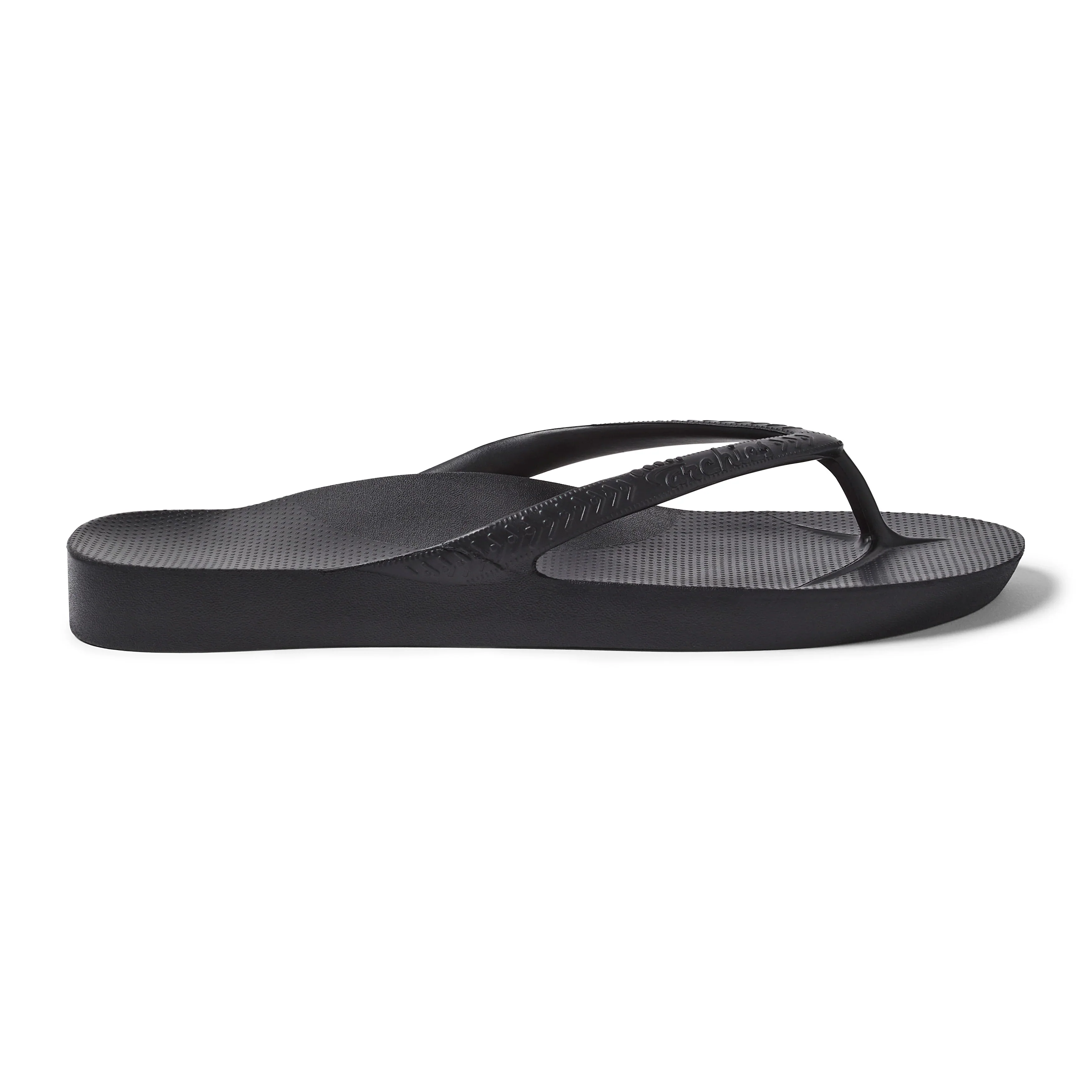 Kids - Arch Support Thongs - Black - Image 14