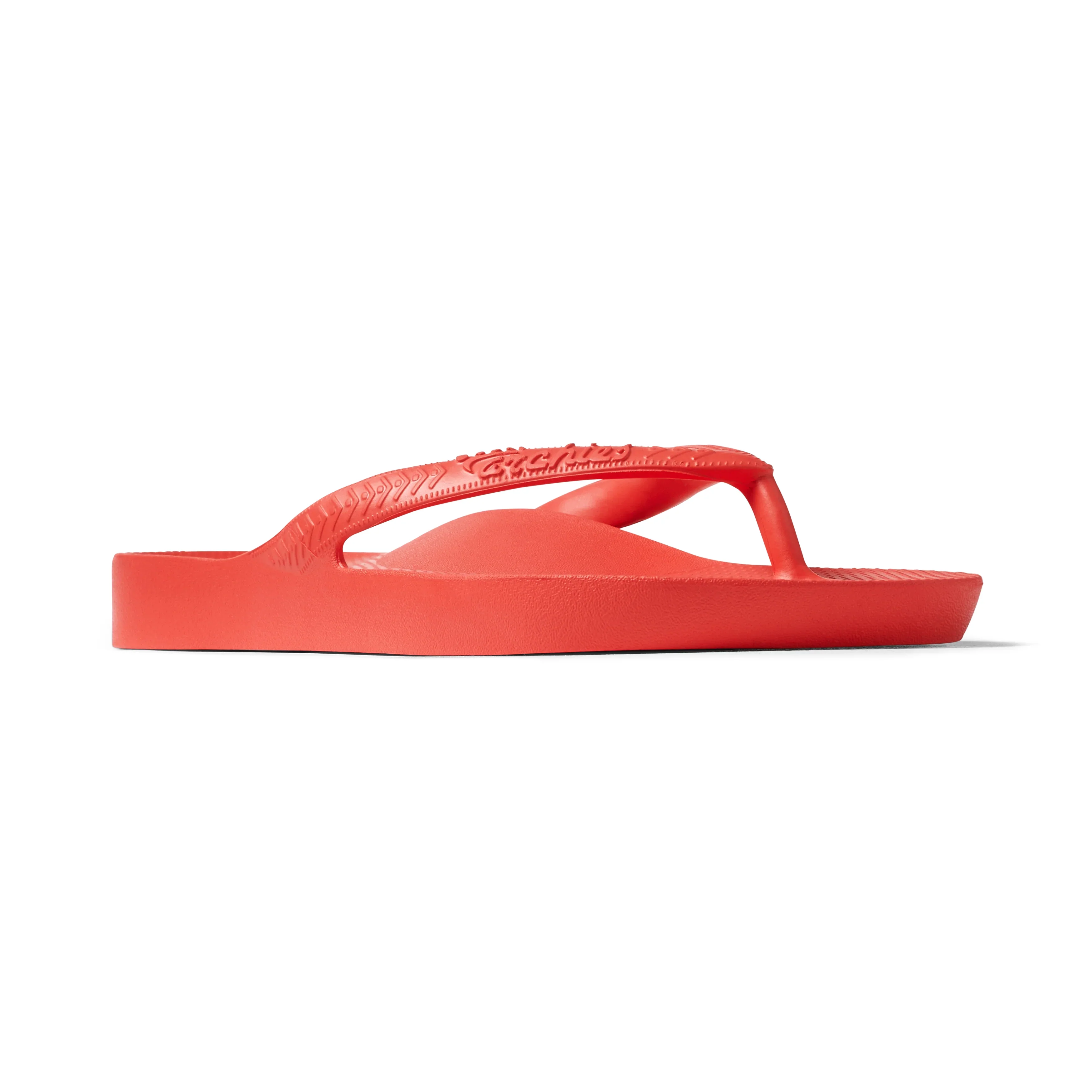 Kids - Arch Support Thongs - Coral - Image 12